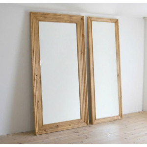 Oak : Khung Gương Gỗ Sồi - 80 x 120cm